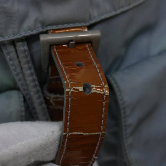 PRADA Backpack Nylon Light Blue Auth 65375 - Picture 9 of 16